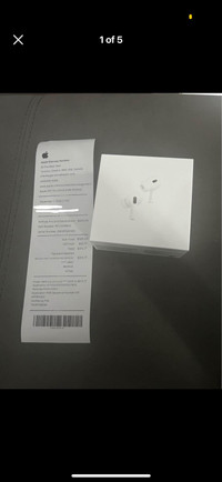 AirPod Pro 2nd Generation (WITH RECEIPT)