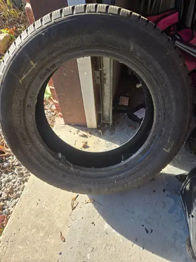 I have two sets of used winter tires for sale. All in very good condition. 1) Four tires, no rims, 1...