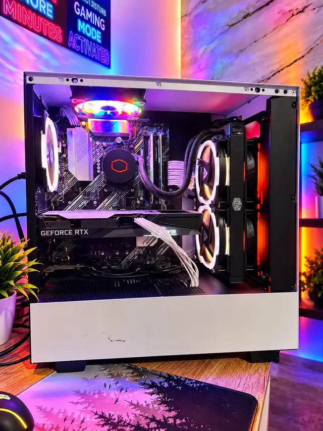 LIQUID COOLED GAMING PC - RYZEN 5 3600 | RTX 3060 Ti | 16GB DDR4
