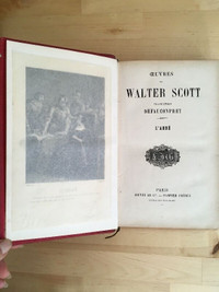 Sir Walter Scott – L’Abbé, en français Jouvet et Cie c1884