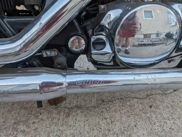 2006 Honda Shadow Spirit STRAIGHT SALE ONLY, NO TRADES in Street, Cruisers & Choppers in Sarnia - Image 7