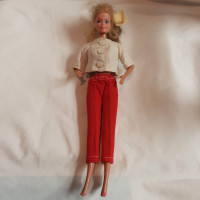 1966 Malaysia Barbie Doll Blonde/Brunette w/Groovy Outfit