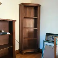Bookshelf corner unit - made in Italy