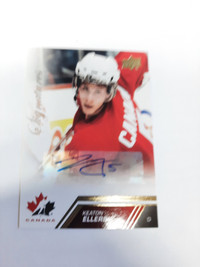 Keaton Ellerby 2013 Upper Deck Team Canada Gold Signatures #58