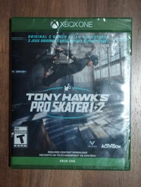 Brand New Factory Sealed Tony Hawks Pro Skater 1+2 for XBOX ONE