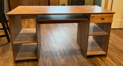 wooden office desk, View more