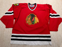 Vintage CCM Chicago Blackhawks Hockey Jersey 