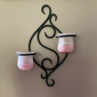 Partylite Scroll Sconce