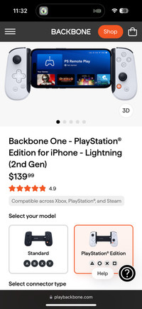 Backbone one PlayStation 5 edition 
