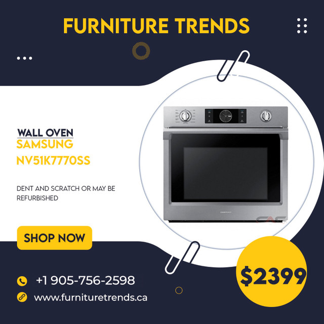 Huge Deals on Wall Oven Starts From $1799.99 in Microwaves & Cookers in Belleville
