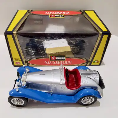 Alfa Romeo 2300 Spider (1932) Bburago Die-cast Model Car 1:18 – Only $40 • Vehicle make: Alfa Romeo...