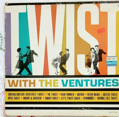 The Ventures – Twist With The Ventures - vinyl record, View more
