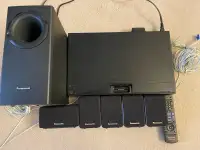 Panasonic SC-PT480 DVD Home Theater Sound System & DVD Player