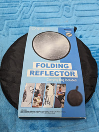 Portable Photo Folding Reflector w/ Carrying Bag 23.62IN X 0.24I