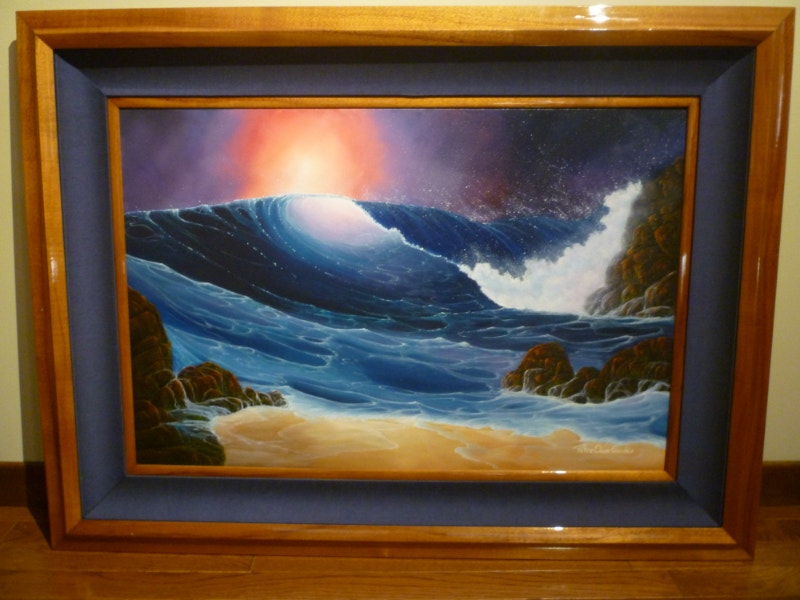 Acrylic on Canvas by Hawaiian Artist Peter Owen Goodale Arts