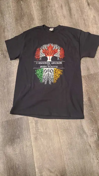 New Medium Canadian Irish shirt men/women, View more