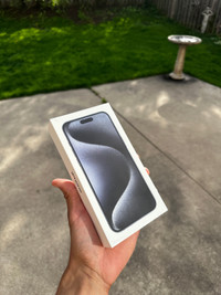 Still in box brand new Apple iPhone 15PRO MAX
