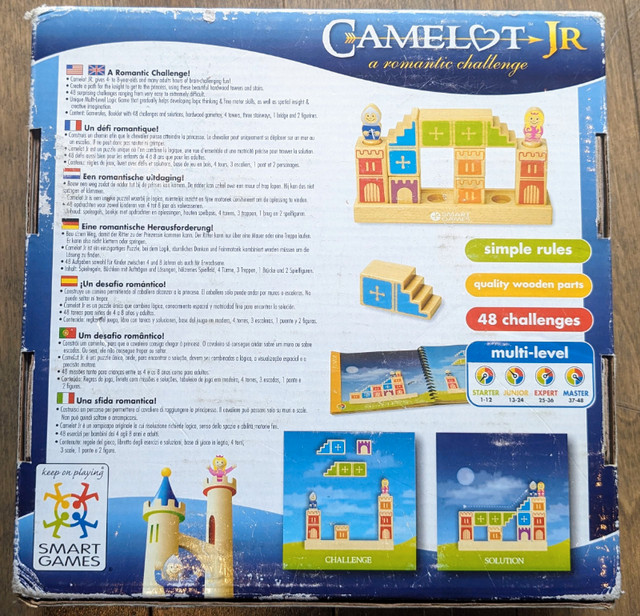 SmartGames Camelot Jr/Jeu Camelot Junior  * Idée cadeau Noël! dans Jouets et jeux  à Ville de Montréal - Image 4