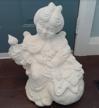 Large vintage Atlantic Mold ready to finish Mrs Claus unpainted