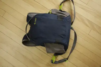 A great slash proof, RFI-Protected, locking pack. Keeps your stuff extras safe when you walk around....