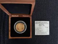 Reggie Jackson Enviromint Gold Coin