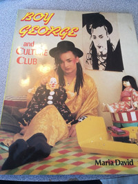 Boy George and the culture club book by Maria David 