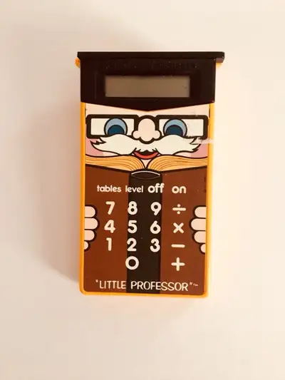 Vintage Texas Instrument Little Professor Calculator As Is, View more