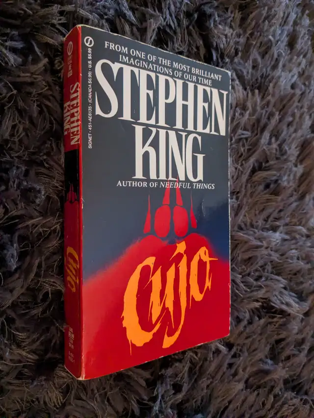 Stephen King Novels Books Horror Hardcover Paperback Cujo in Fiction in Ottawa - Image 8