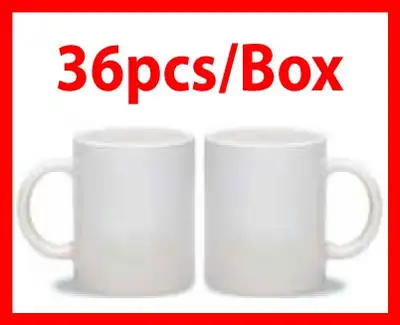 $2.2 15oz Sublimation Blank Ceramic Mugs Heat Press Transfer, View more