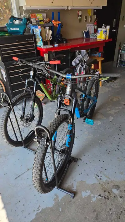 2 Bikes, Marin B17 size M and Riftzone size S, View more
