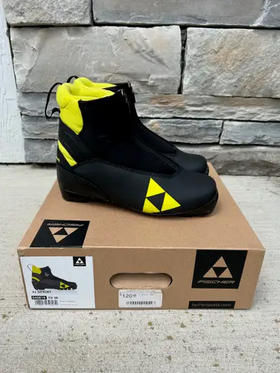 Fischer XJ Sprint Junior Cross Country Ski Boot EU Size 36, View more