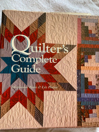 Quilter's Complete Guide Spiral bound book.  Rare find