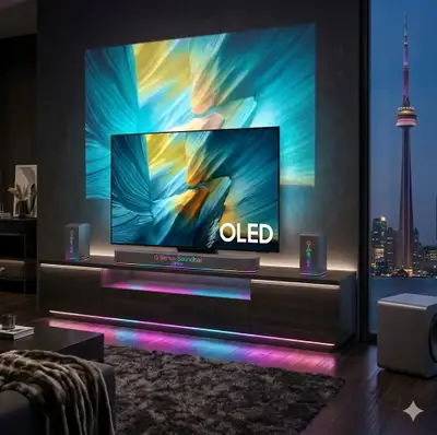 Samsung 55" S84F Series 4K UHD HDR OLED Tizen Smart TV 2025//499, View more