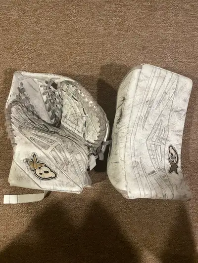 Brians Hockey Goalie Glove and Blocker Youth, View more
