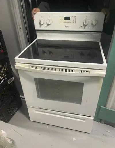 Whirlpool Fridge and Stove, View more