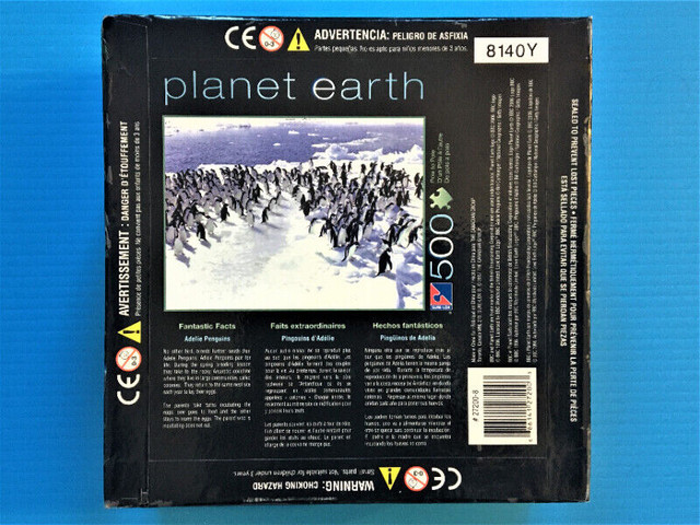 BBC Planet Earth Jigsaw Puzzle - PENGUINS  - Never Opened in Toys & Games in Calgary - Image 2