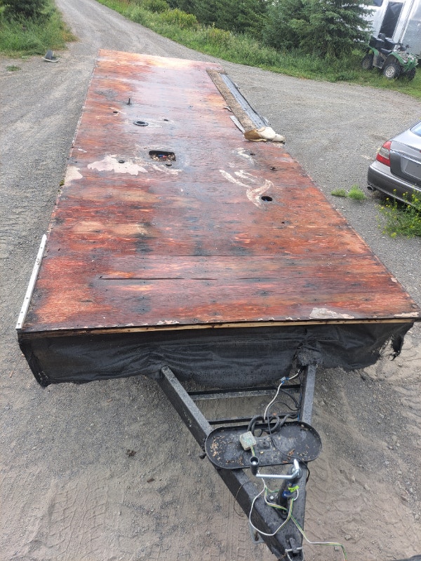 2013 Flat Deck Trailer Cargo & Utility Trailers Calgary Kijiji