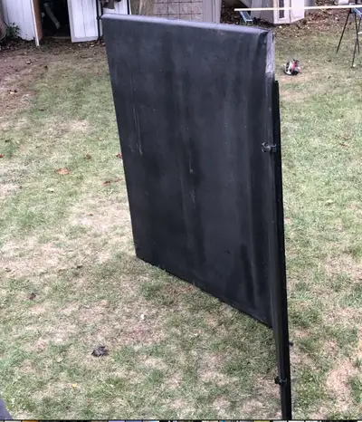 Tonneau cover, 3 piece fold up, fits 66" wide x 77" long box. $150 OBO