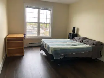 Furnished room for rent in a large two bedroom apartment in a quiet building. Ideal for students or...