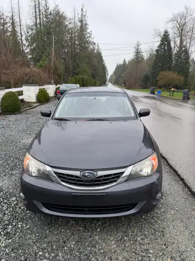 2009 Subaru Impreza awd v4 sp manual. V4 infamous boxer engine. Clean title one owner vehicle had it...