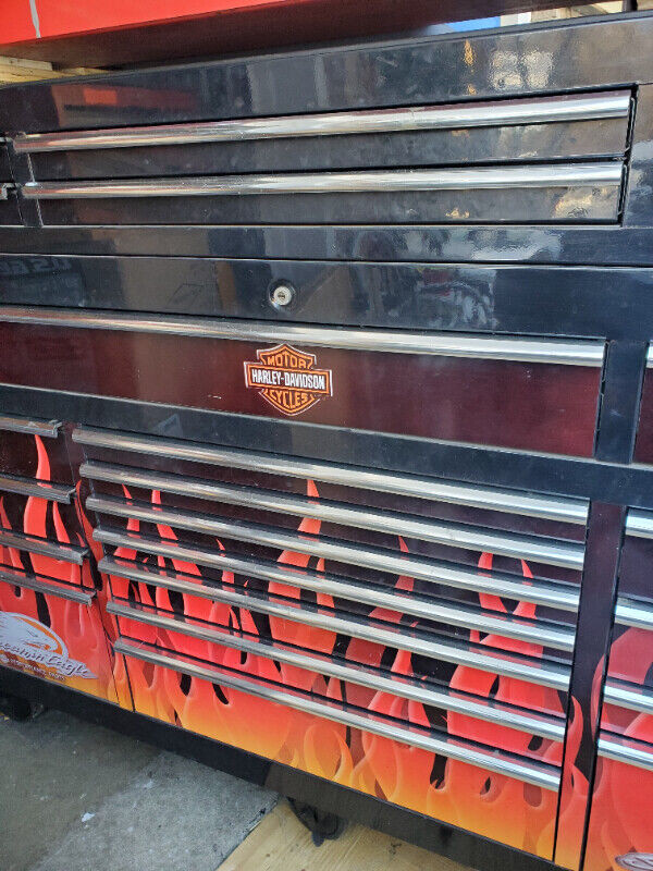 Huge Matco Harley Davidson Screaming Eagle Professional Tool Box