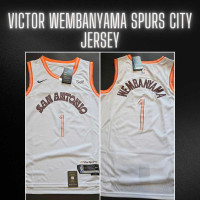 Victor Wembanyama San Antonio Spurs City Jersey M & L