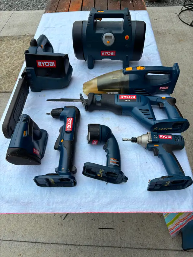 RYOBI CORDLESS TOOLS in Power Tools in Kamloops - Image 2