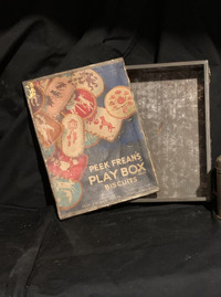 Rare Vintage Peek Frean’s Play Box cookie tin