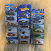 LOT OF 16 Hot wheels cars SEALED Collection Bugatti Diecast car