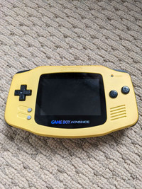 Modded Game Boy Advance (IPS LCD screen)