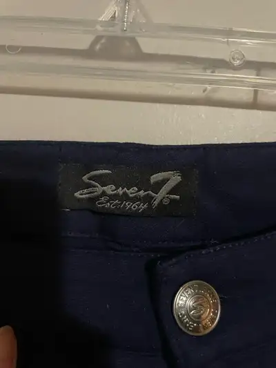 Navy blue pants , View more