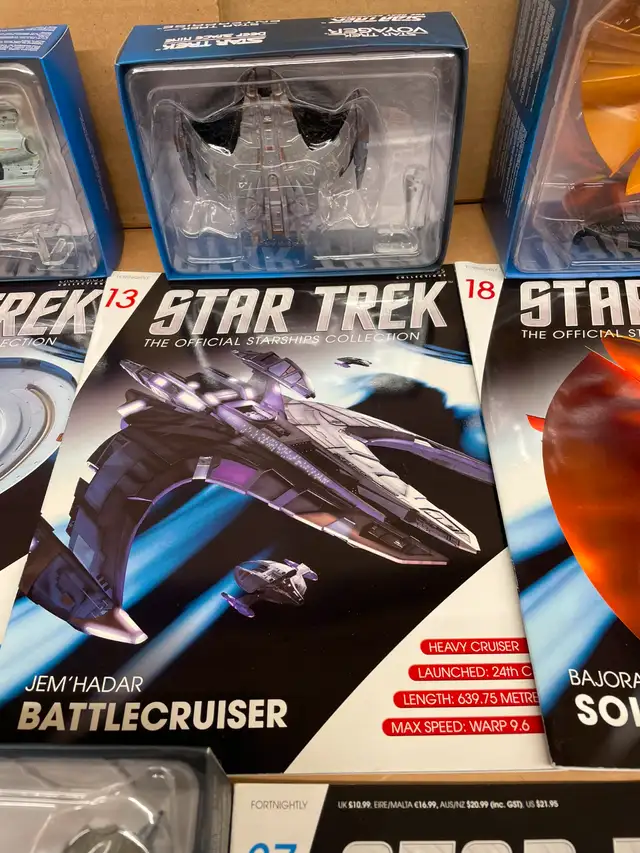 Star Trek Eaglemoss Complete with Packaging Five Ship Lot #362864361575298122