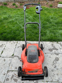 Black and Decker Reversible Electric Lawnmower