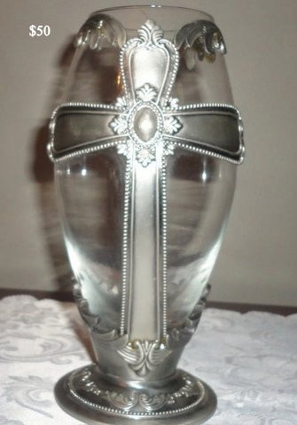 Vintage Items - Silver Vases , Wine Bottle Holders  Etc in Arts & Collectibles in Hamilton - Image 2
